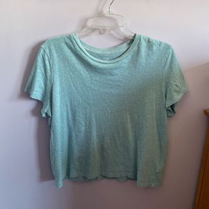 Blue Plain T shirt